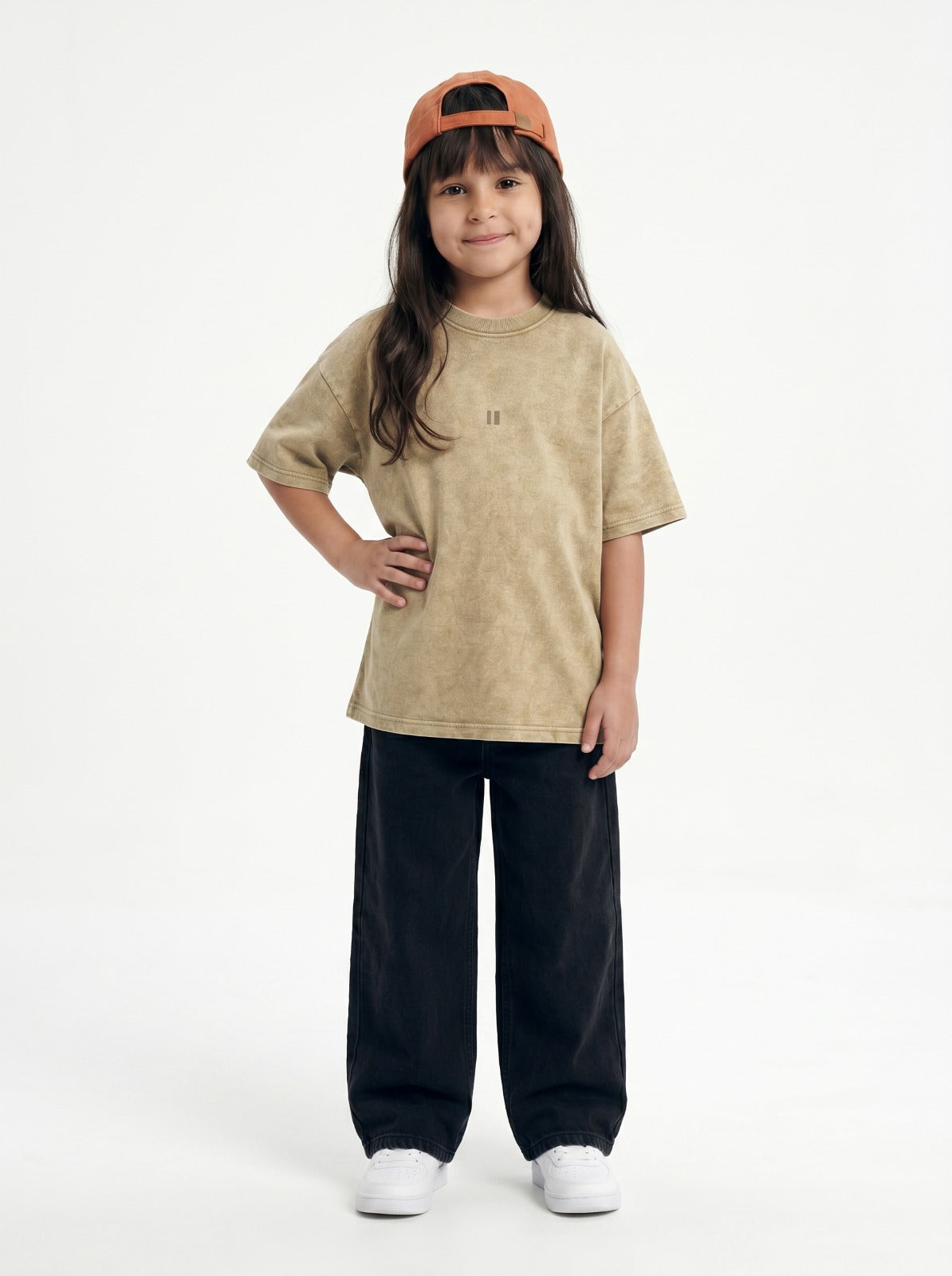 Sand Washed T-Shirt Jr - Girls