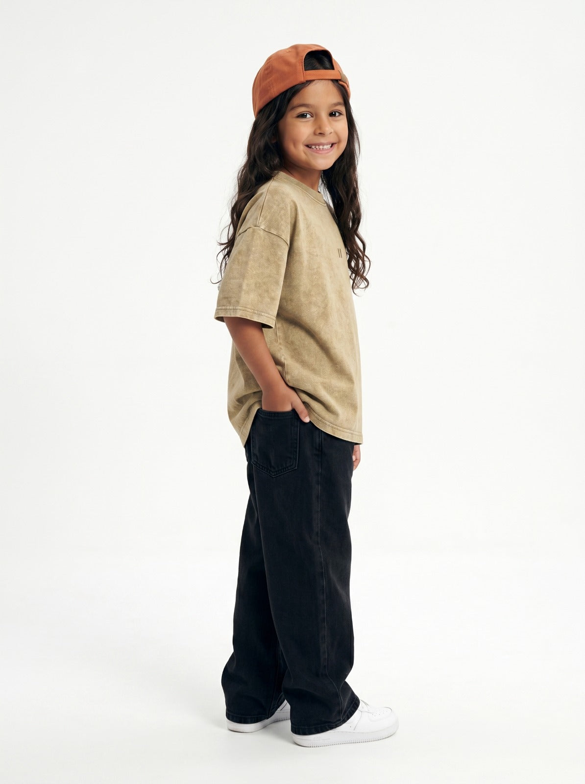 Sand Washed T-Shirt Jr - Girls